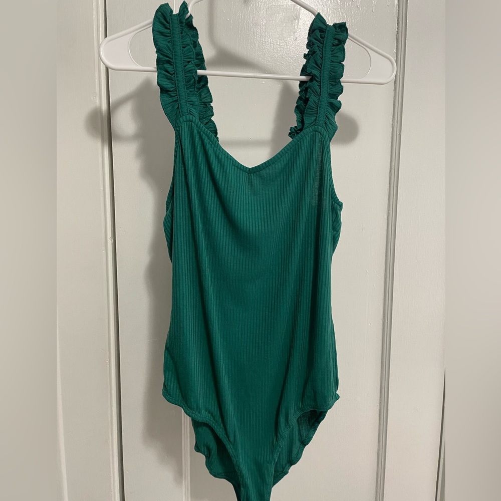BP bodysuit. Green, size M.